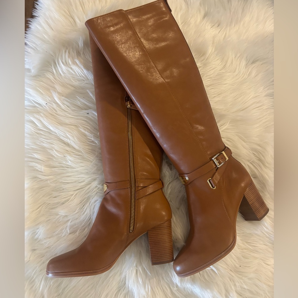 Mocha kors brown Knee-High Boots